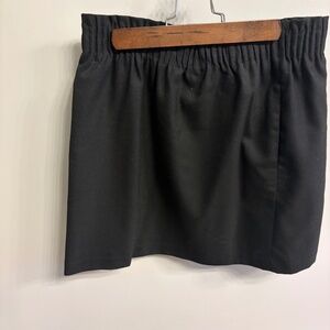 J Crew wool mini skirt